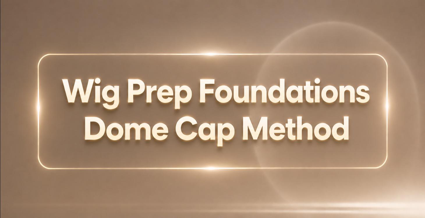 Wig Prep 101 Dome Cap Method