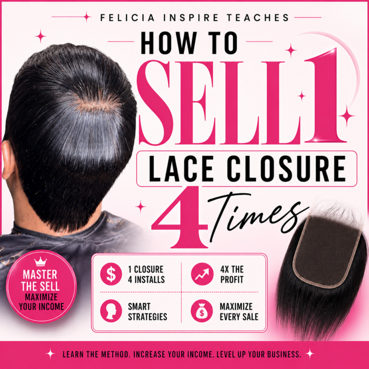 Monetize Lesson: Sell 1 Lace Closure 4 Times 