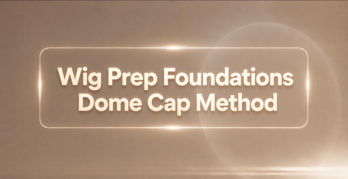Wig Prep 101 Dome Cap Method