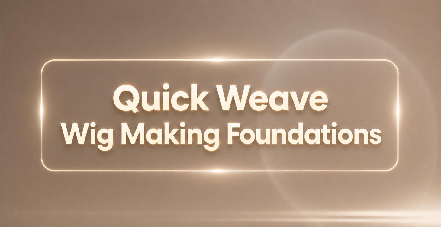 Quick Weave Wig Making Foundations