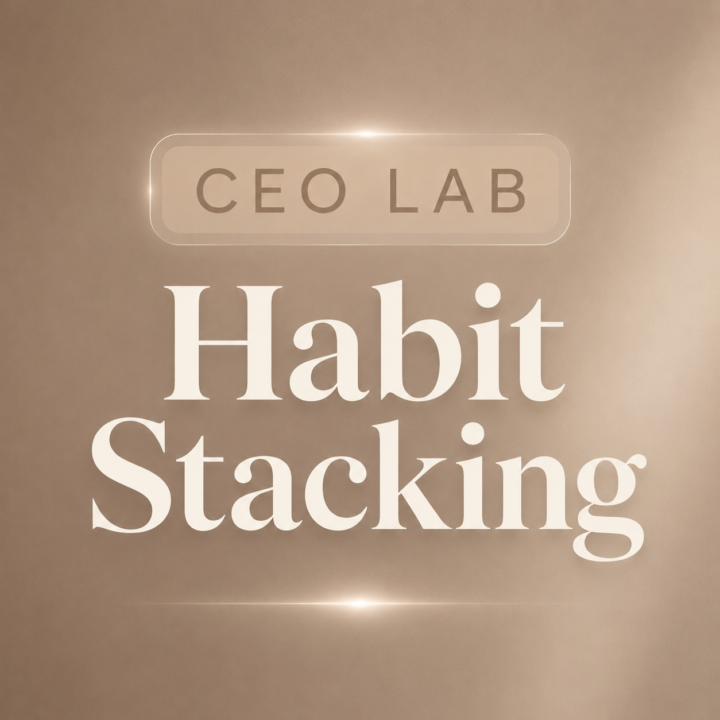 ✍️Habit Stacking 