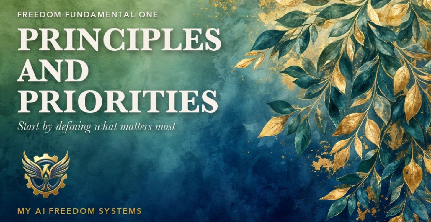 01 Principles and Priorites