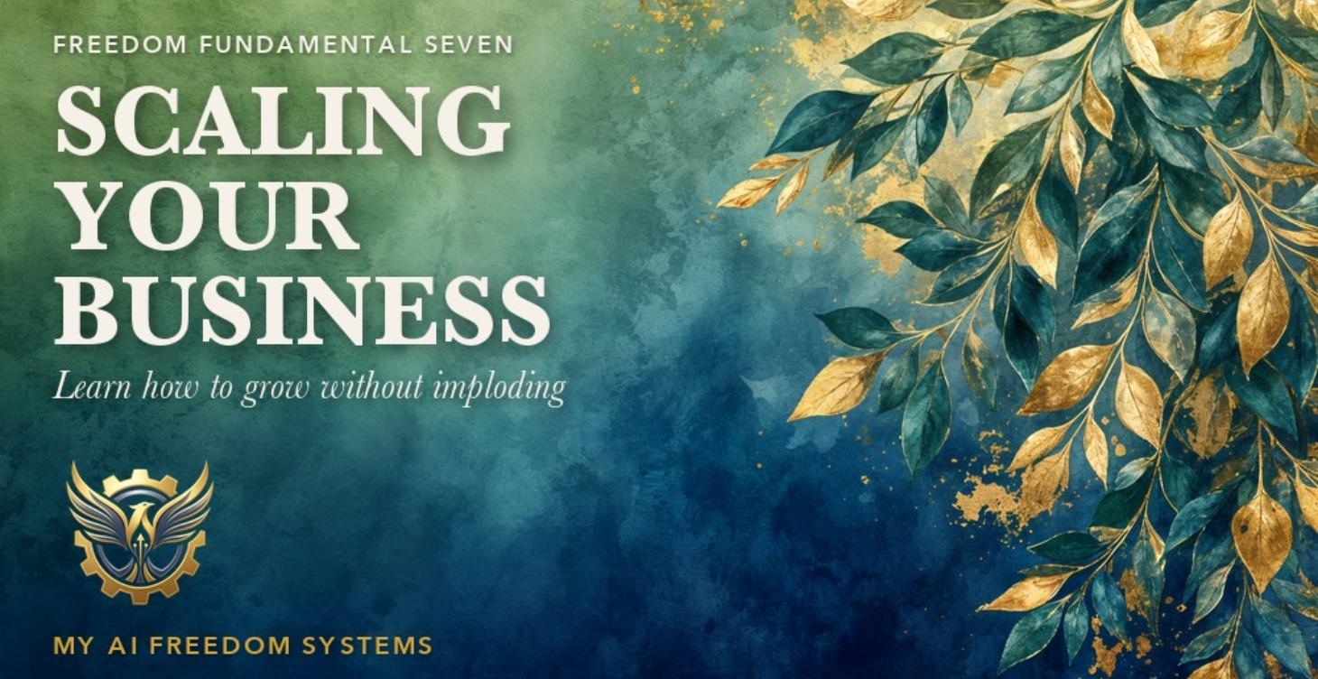 07 Scaling Your Business