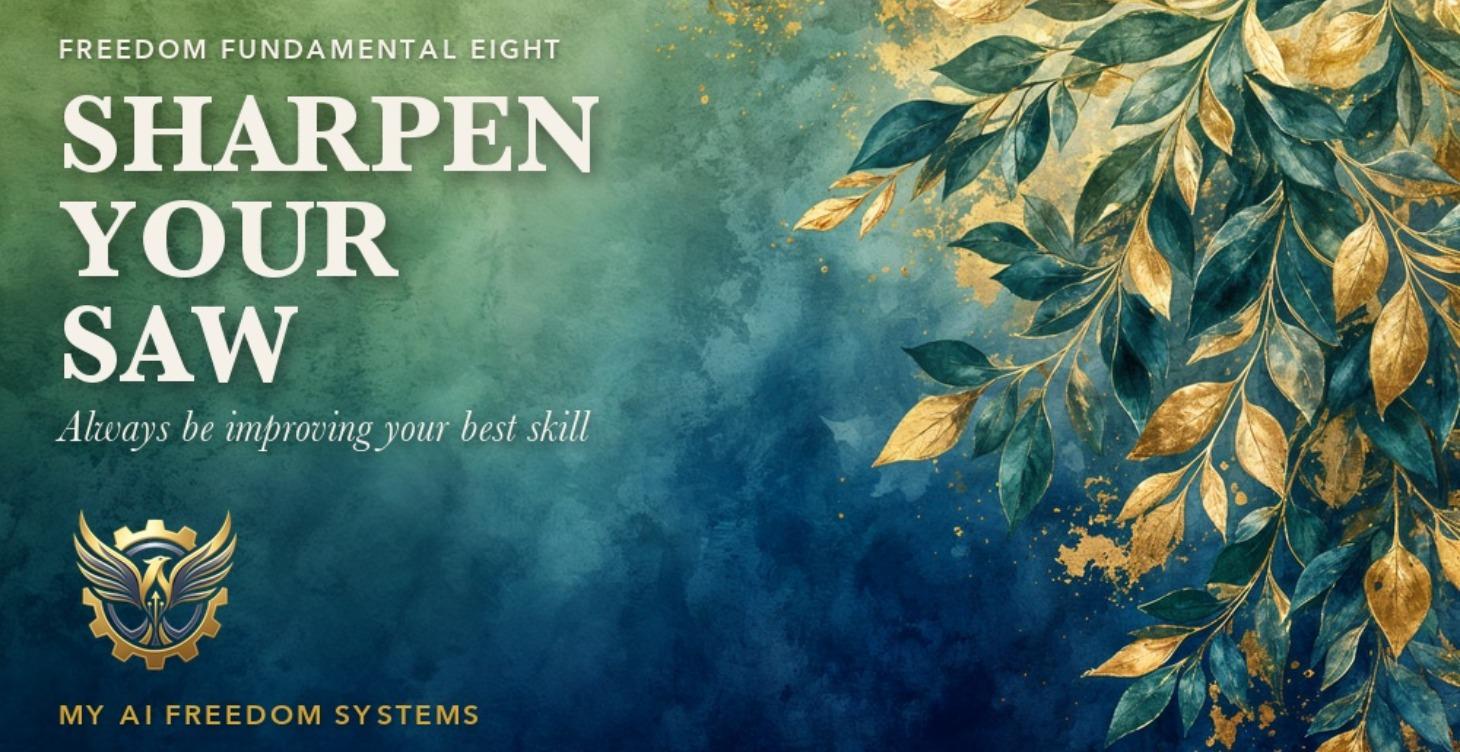 08 Sharpen Your Saw