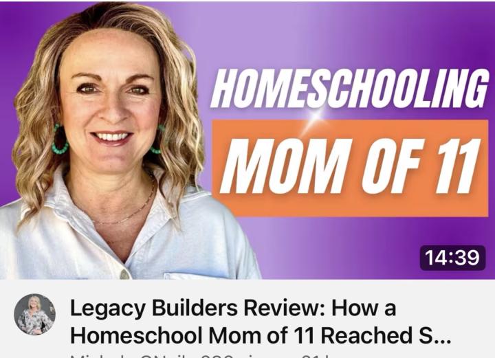 Homeschool Mom of 11 Must Watch