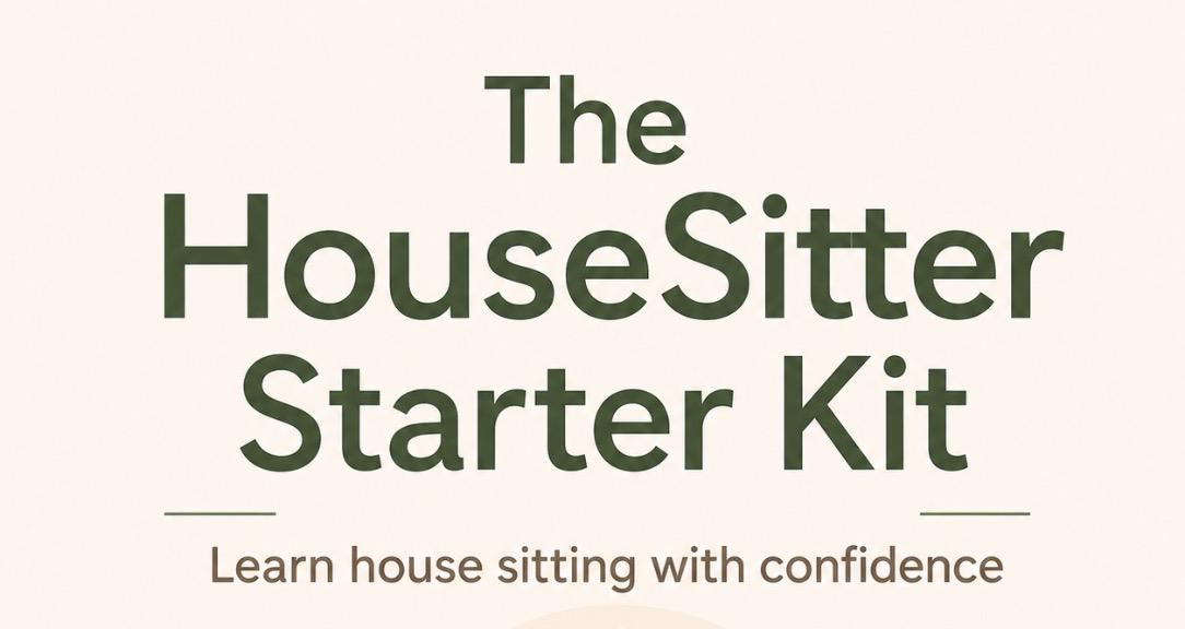 The HouseSitter Starter Kit