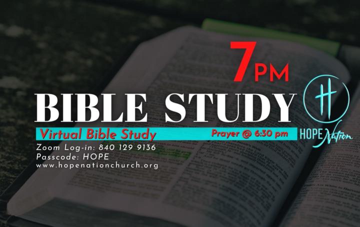 Free this evening at 7pm CST? Prayer starts at 6:30