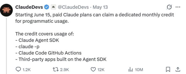 Anthropic is splitting Claude subscriptions into two pools starting June 15.