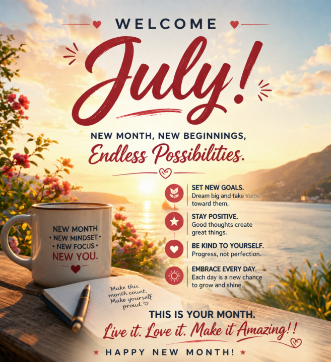 Welcome July