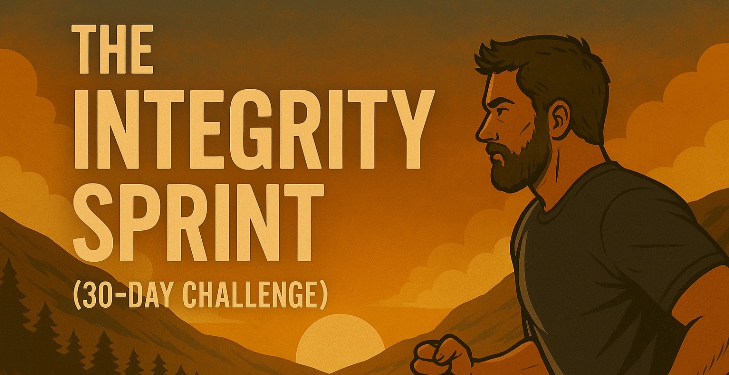 🔥 The Integrity Sprint (30-Day Challenge)