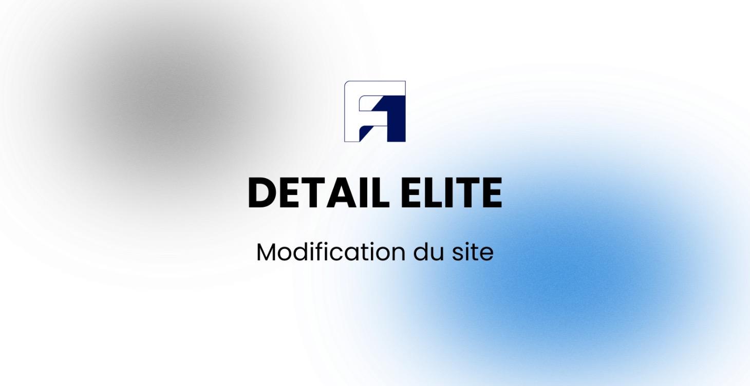Modification du site web + Indexation