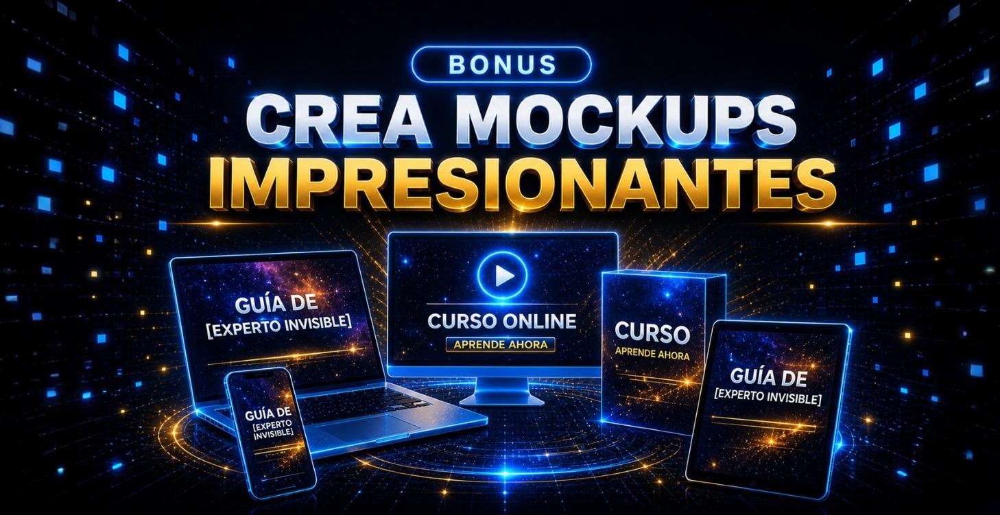 Bonus · Mockups Impresionantes