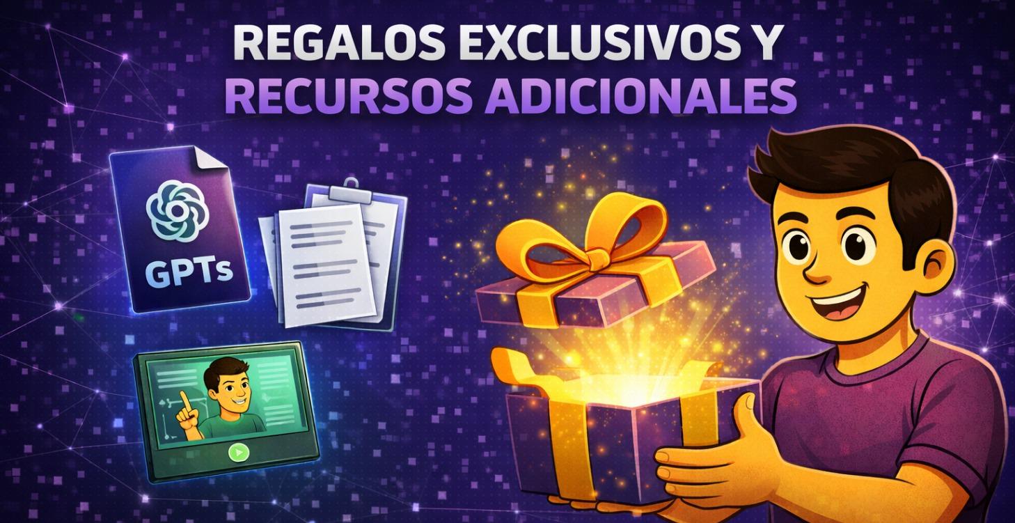 Bonus · Regalos y Recursos adicionales
