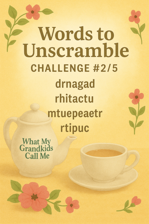 TODAY'S UNSCRAMBLE CHALLENGE