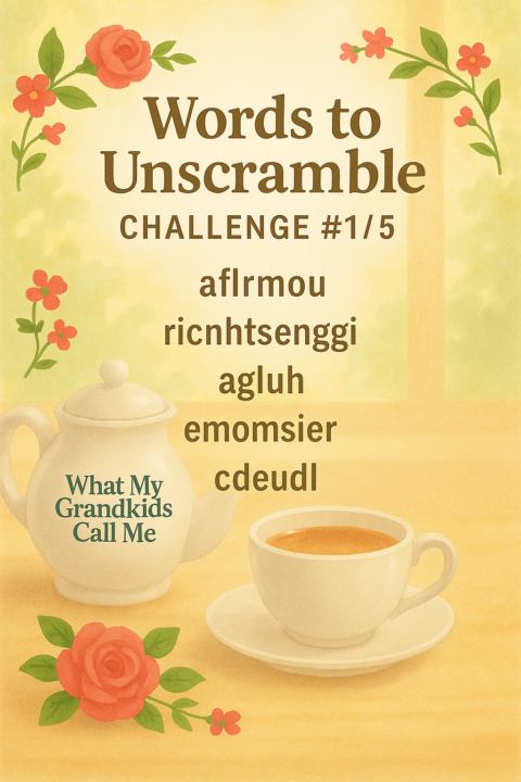 TODAY'S UNSCRAMBLE CHALLENGE IS