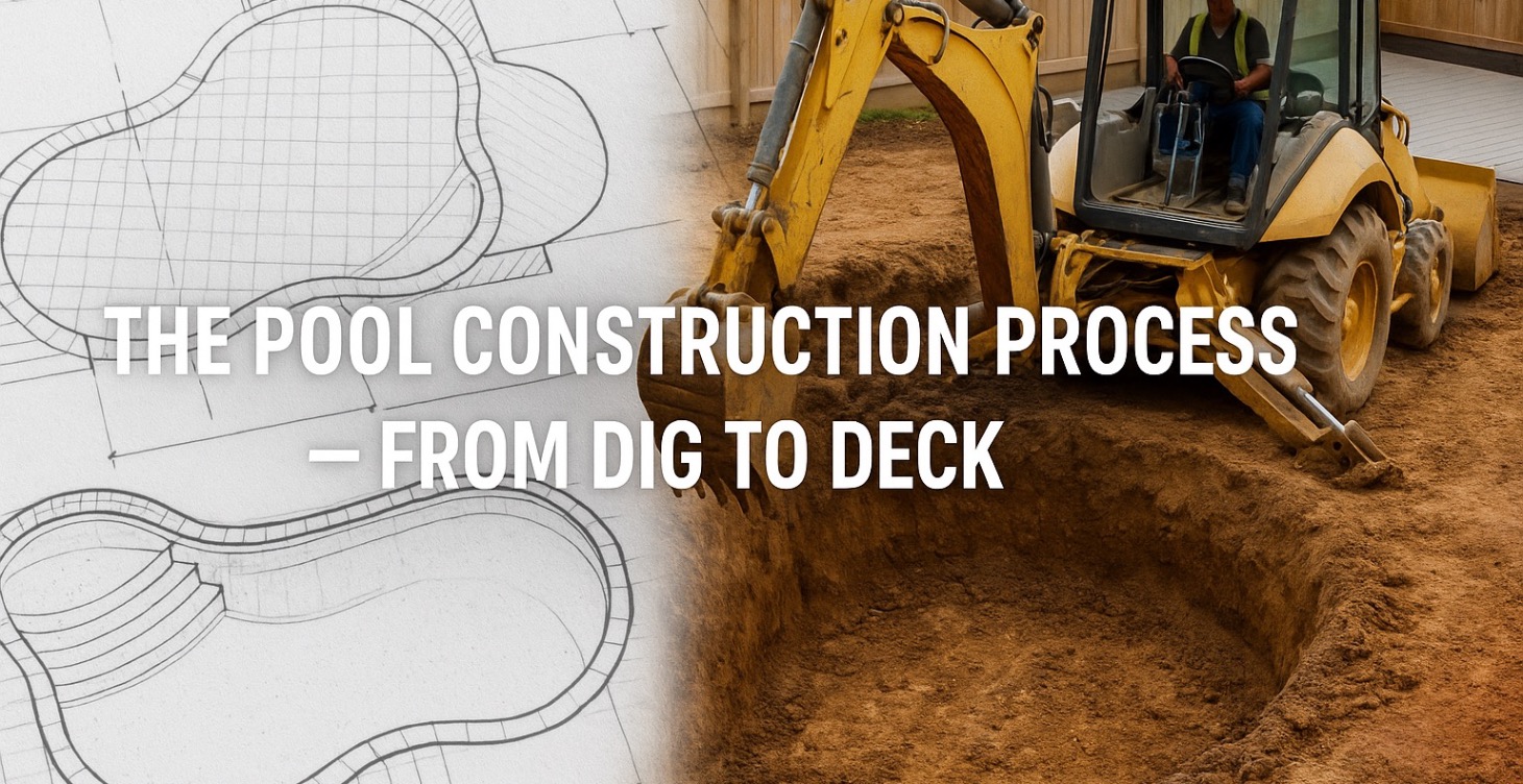 The Pool Construction Process — From Dig to Deck