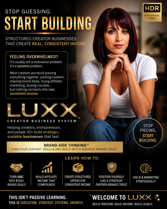  ✨ Misty & LUXX Creator Academy