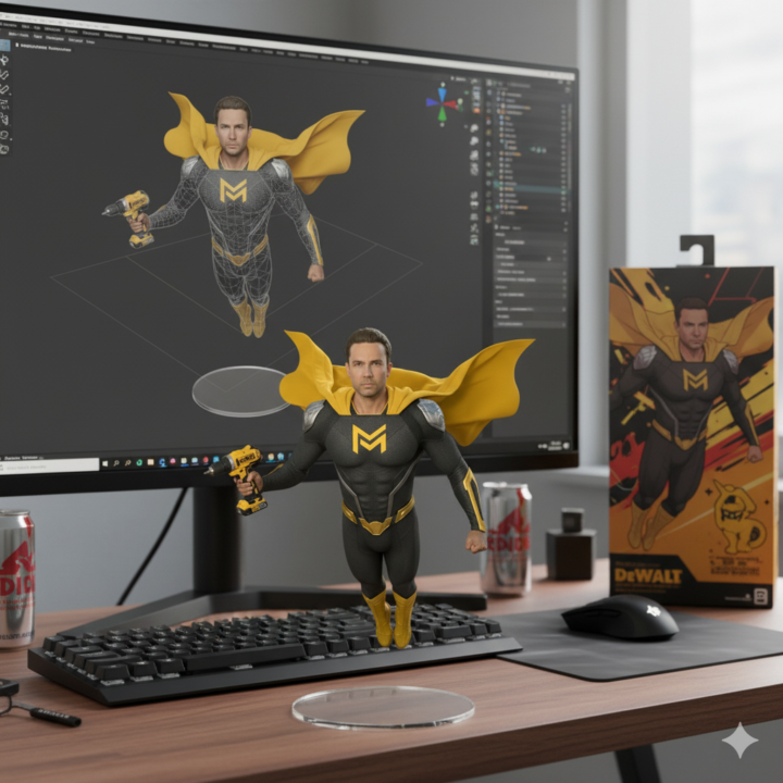 The Mounting Man (Superhero Edition)