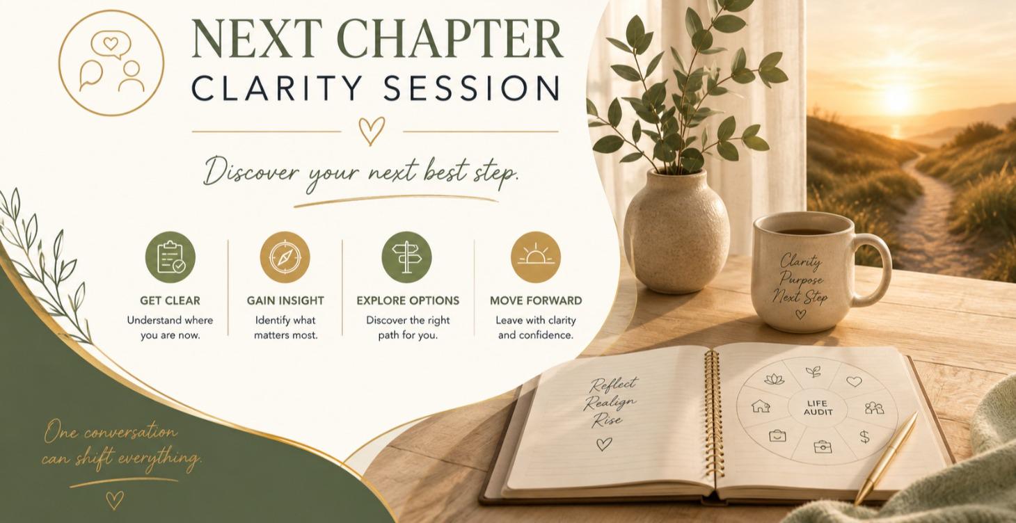 Step 3 - REQUEST YOUR NEXT CHAPTER CLARITY SESSION