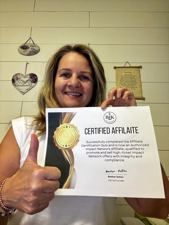 Just got certified!!