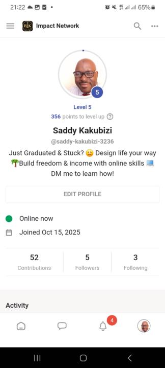 I have Reached level 5