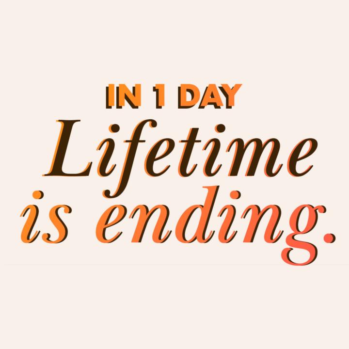 LIFETIME Details are live (and there’s a new bonus)