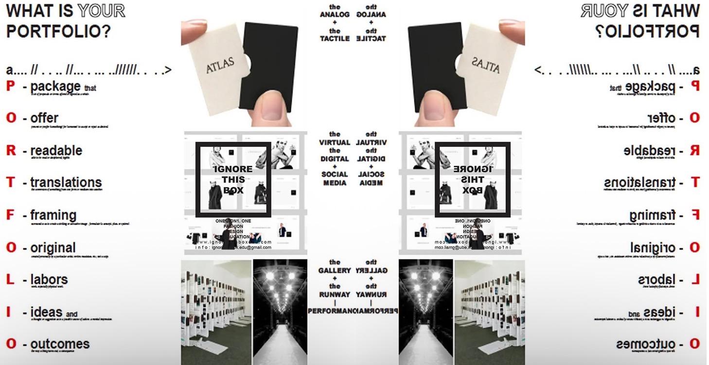 What is YOUR P.O.R.T.F.O.L.I.O ?