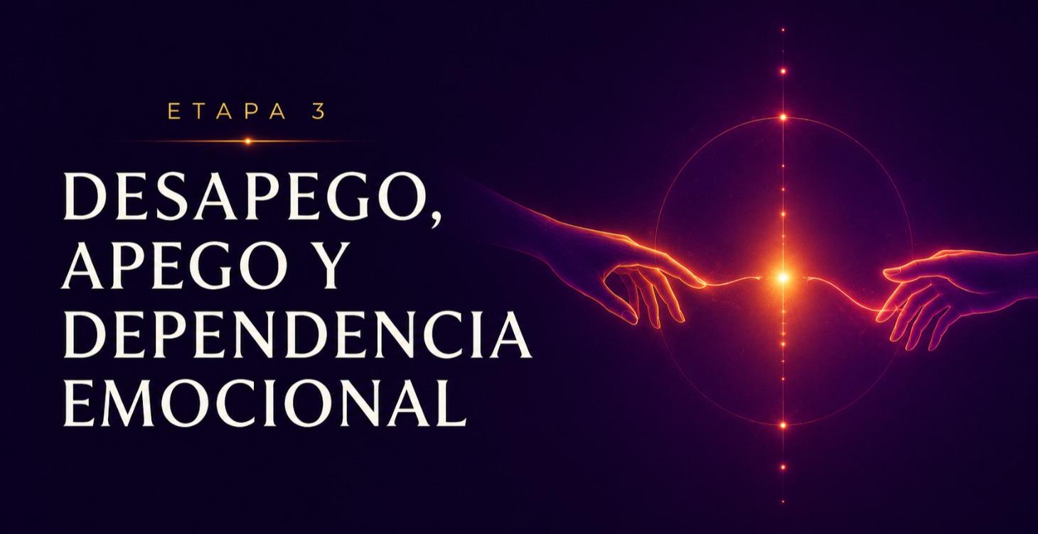 ETAPA 3: DESAPEGO, APEGO Y DEPENDENCIA
