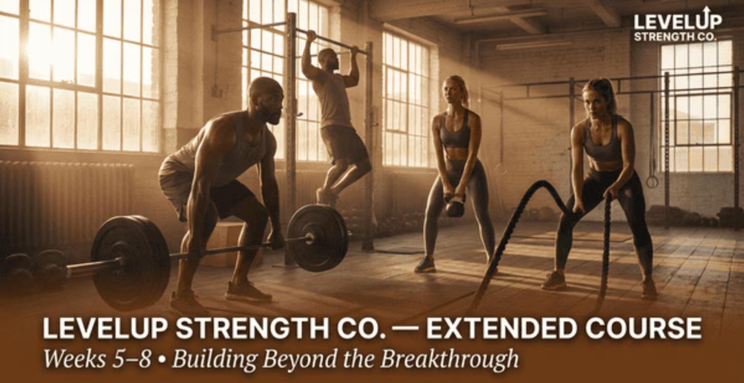 🏋️‍♂️ LEVELUP STRENGTH CO. — EXTENSION COURSES!!!