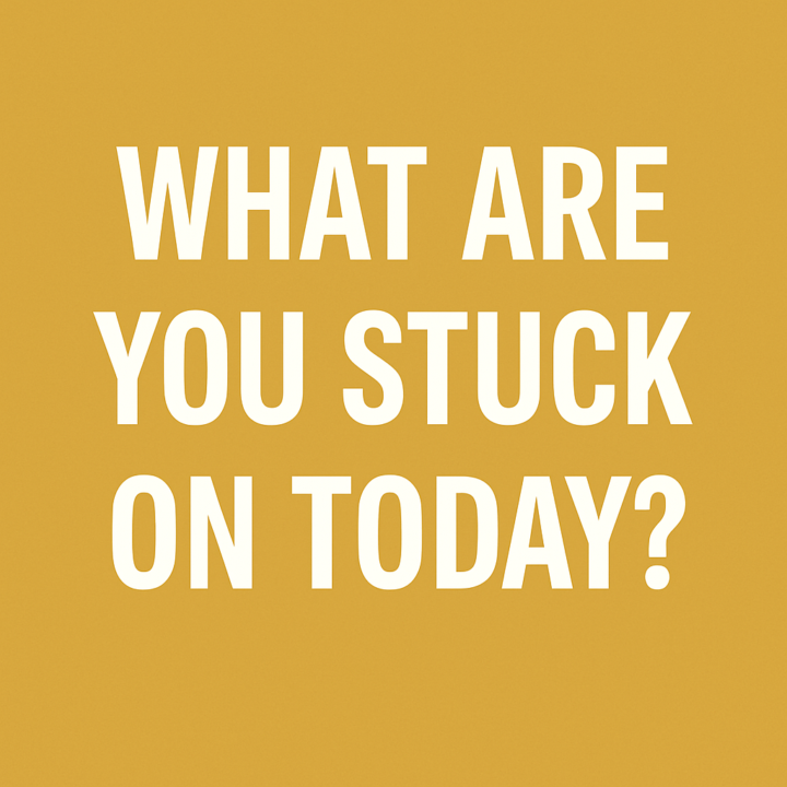 📚 What’s ONE thing you’re stuck on with your children’s book right now?