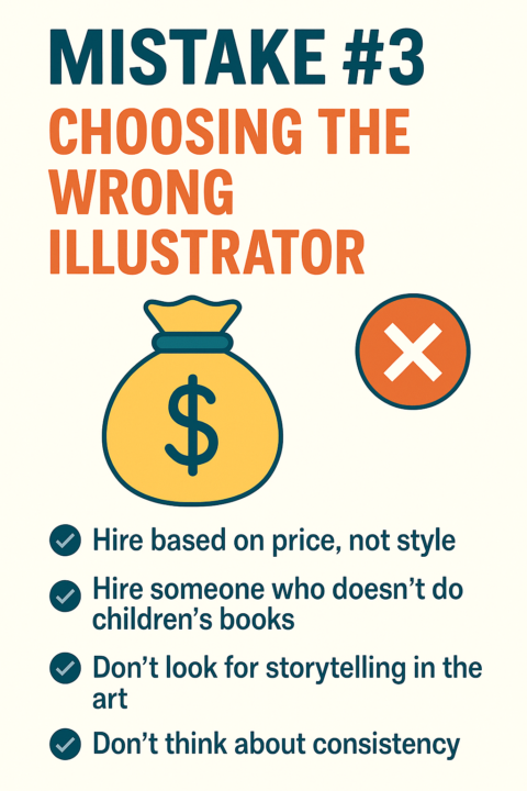 Mistake #3: Choosing the Wrong Illustrator