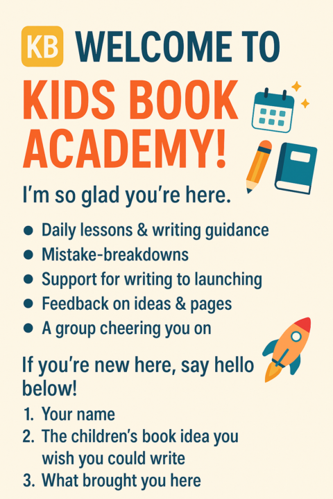 Welcome to Kids Book Academy…