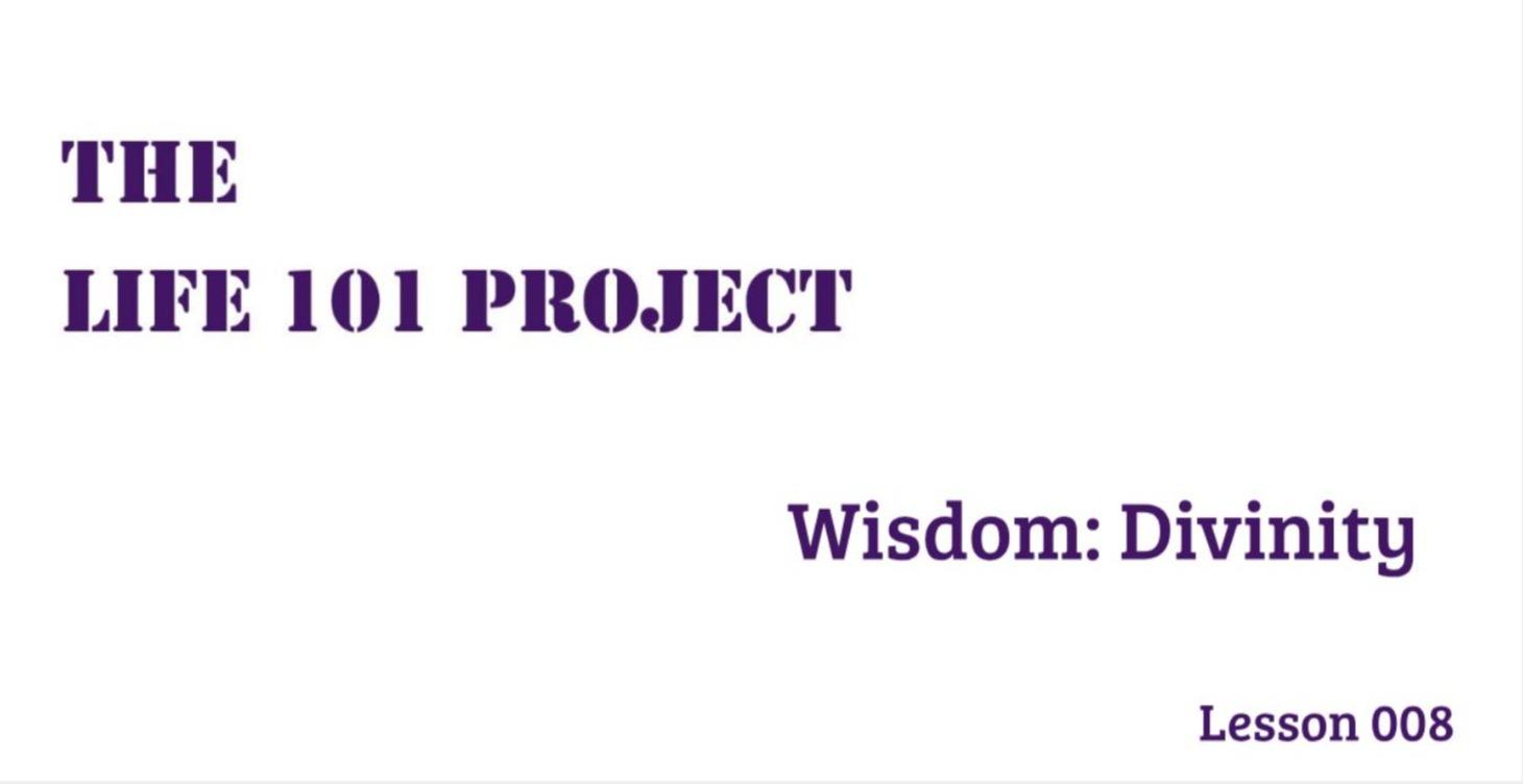 Wisdom: Divinity