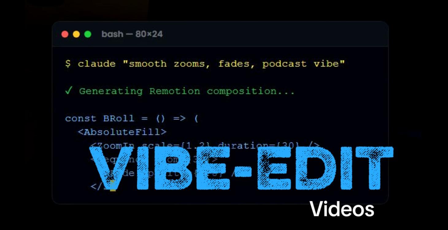 6 - Vibe Editing Videos with Claude Code