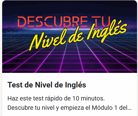 Test de Nivel de Inglés