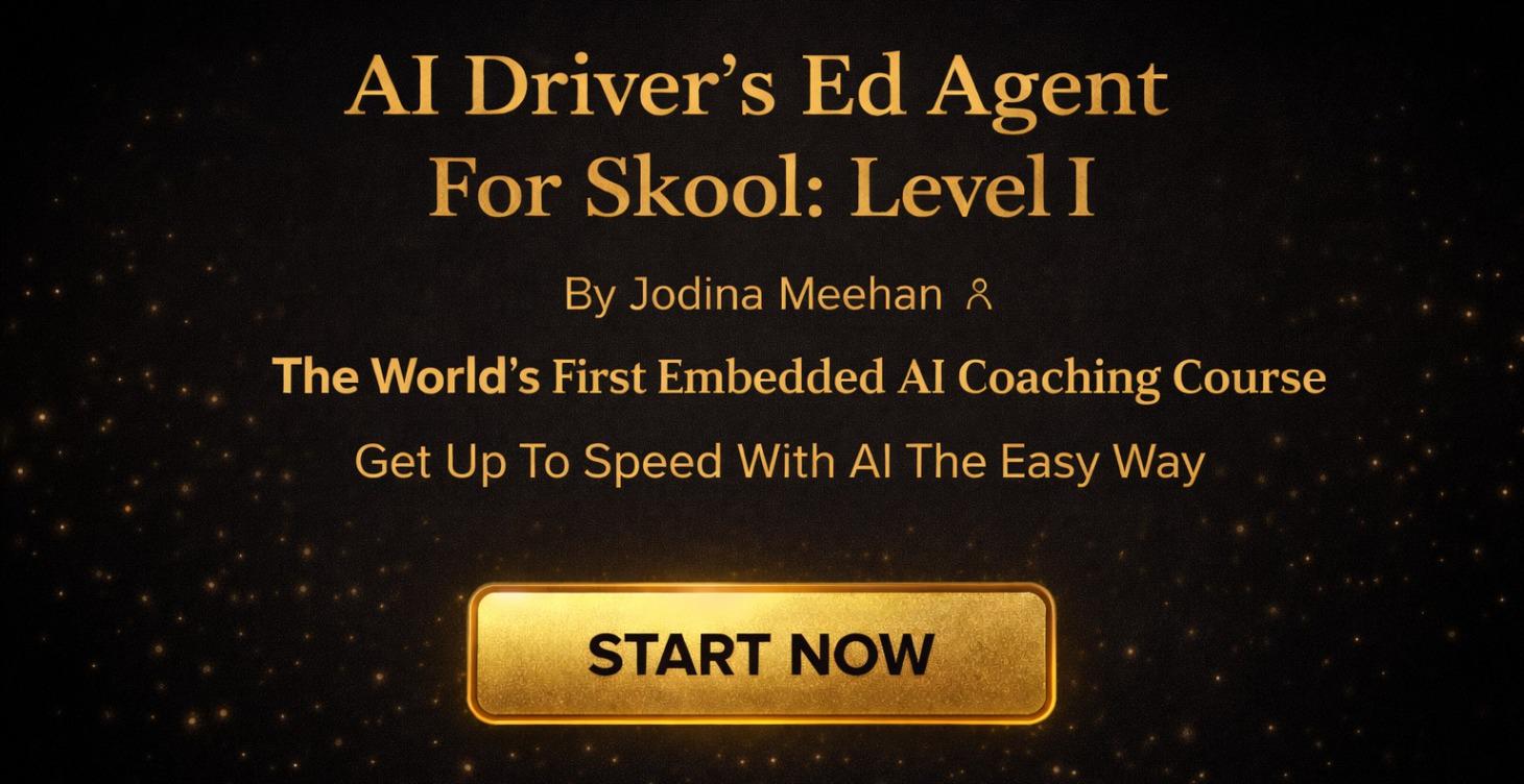AI Driver's Ed For Skool: Level I