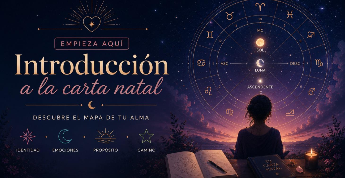 Introducción a la carta natal + Reto 3 días