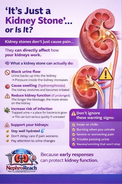 🪨 “It’s Just a Kidney Stone”… or Is It?