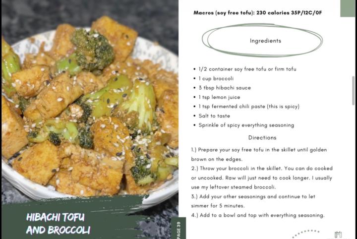 Hibachi Tofu & Broccoli