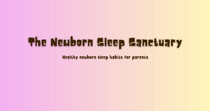 The Newborn Sleep Sanctuary