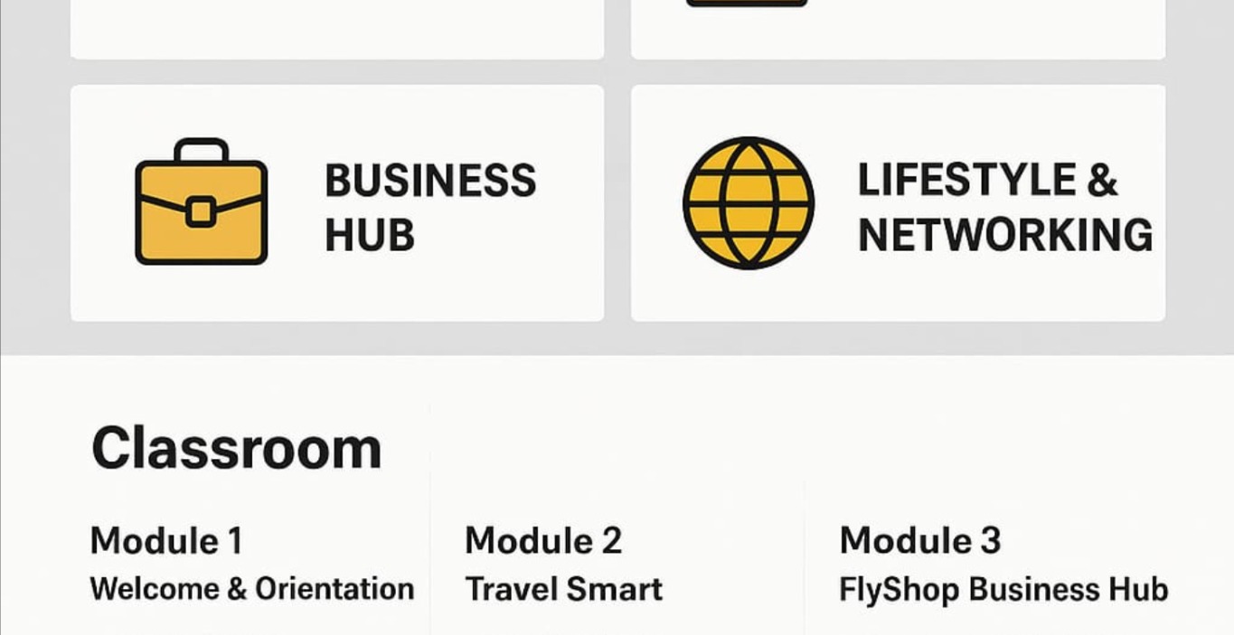 Flyshop marketing hub