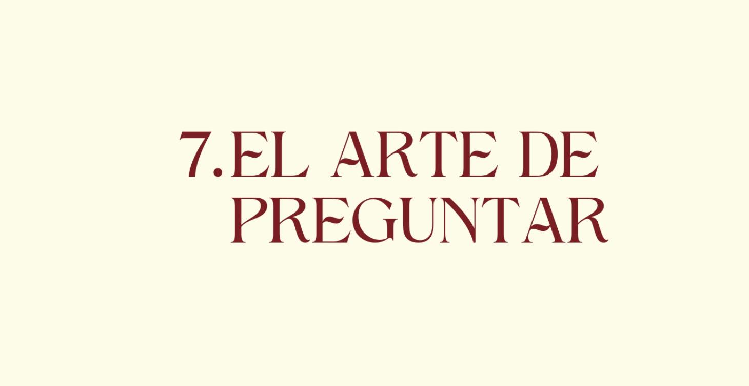 Cómo formular preguntas