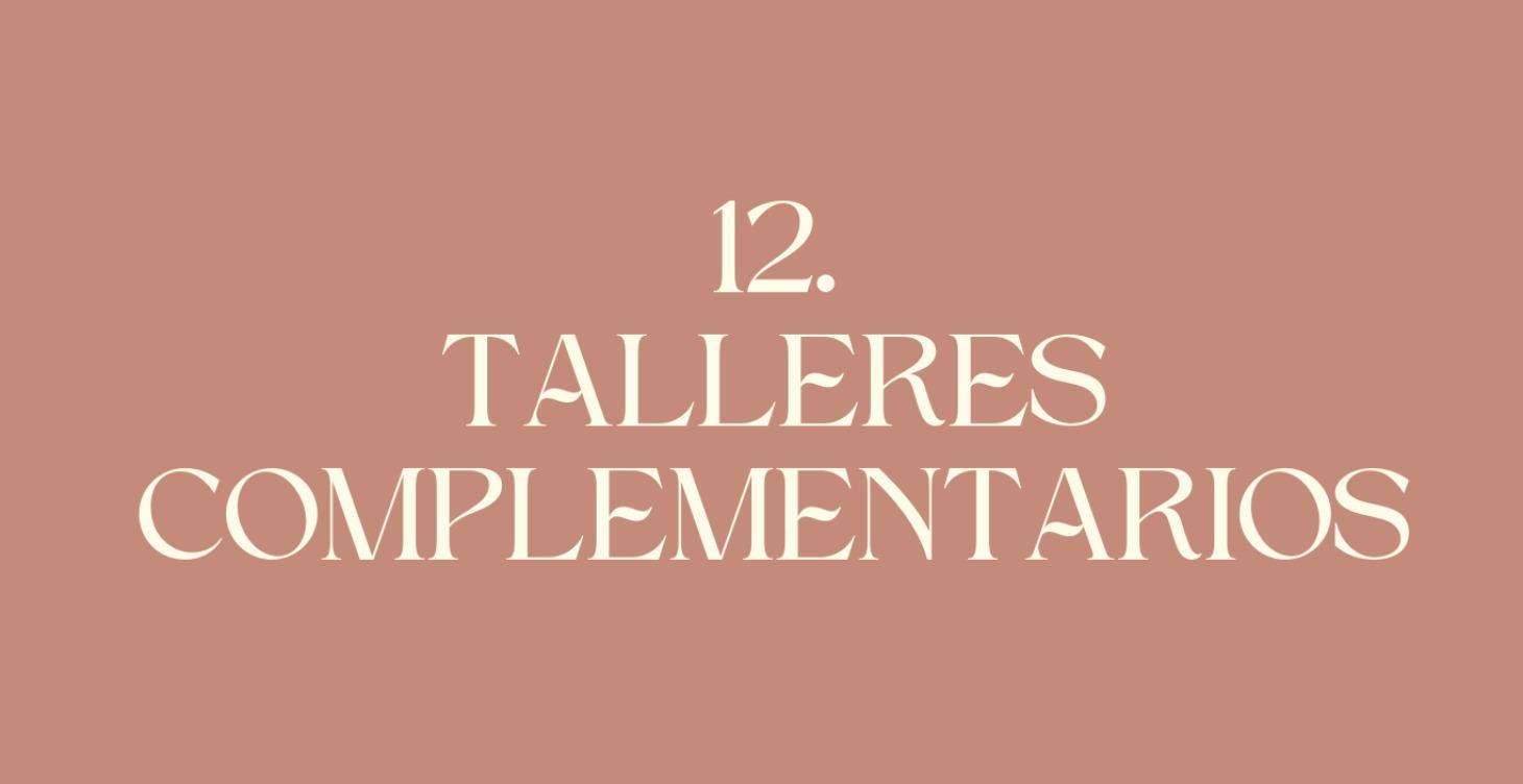 Talleres complementarios