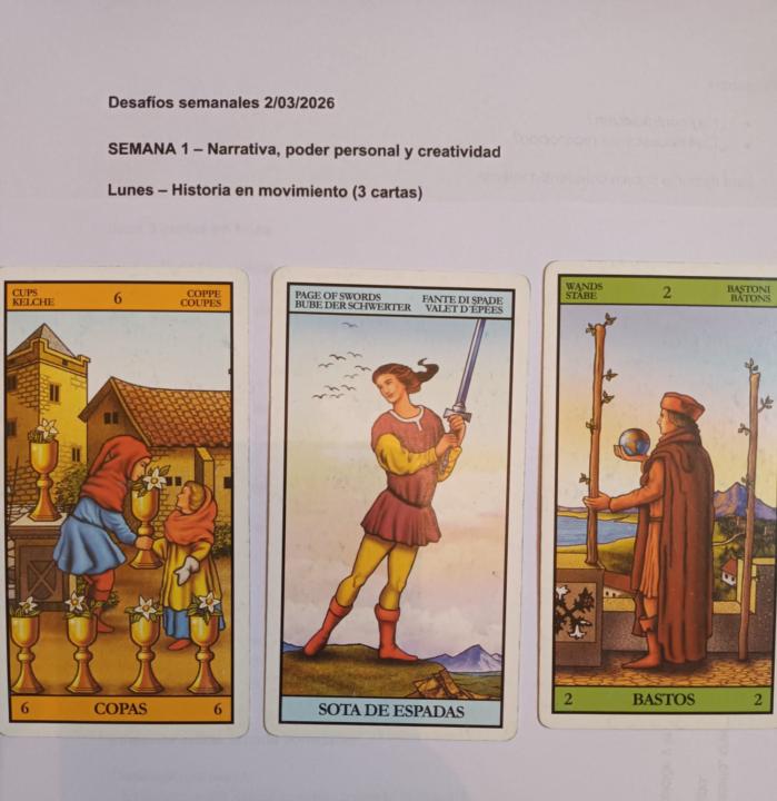Desafío semanal – lunes 02-03-26