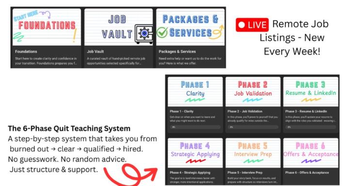 The Quit Teaching Club