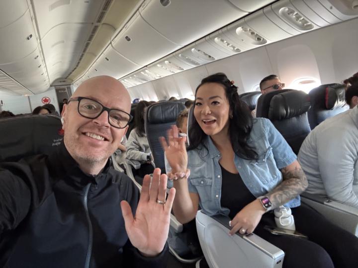 On our way to Montreal… for AI.  Or should I say IA? 😎
