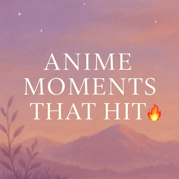🔥 Anime moments That Hit