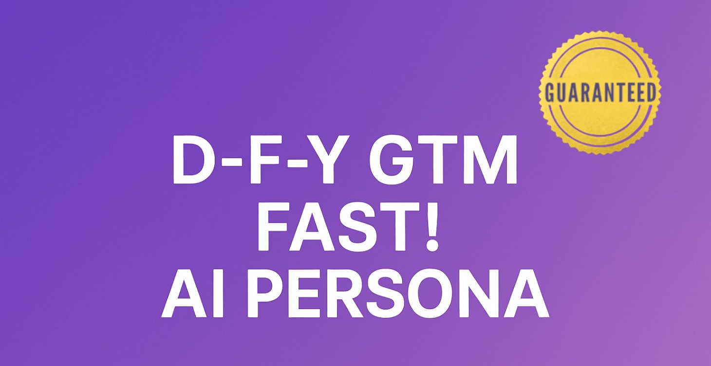 Done-For-You GTM FAST!