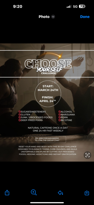 CHOOSE YOURSELF CHALLENGE STARTS NOW! 🚀