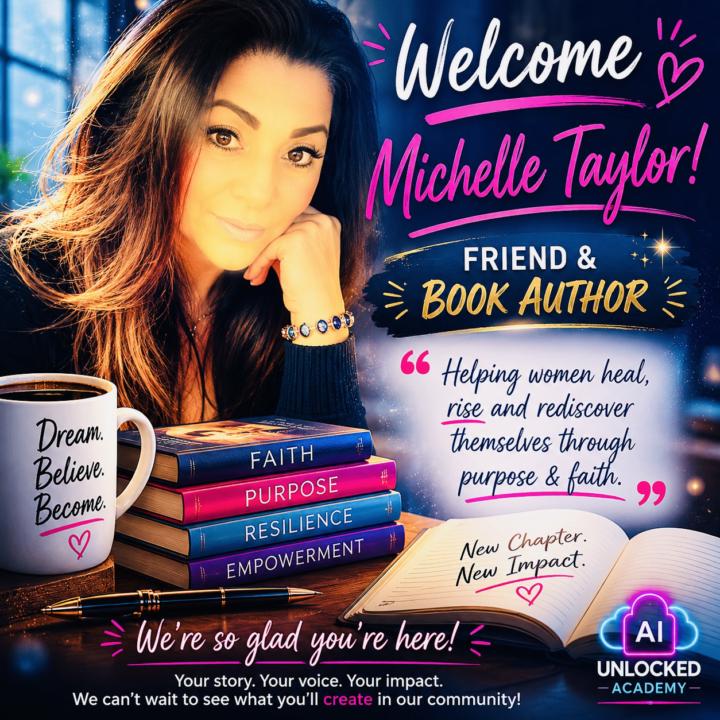 📚✨ BIG WELCOME to Michelle Taylor! ✨📚
